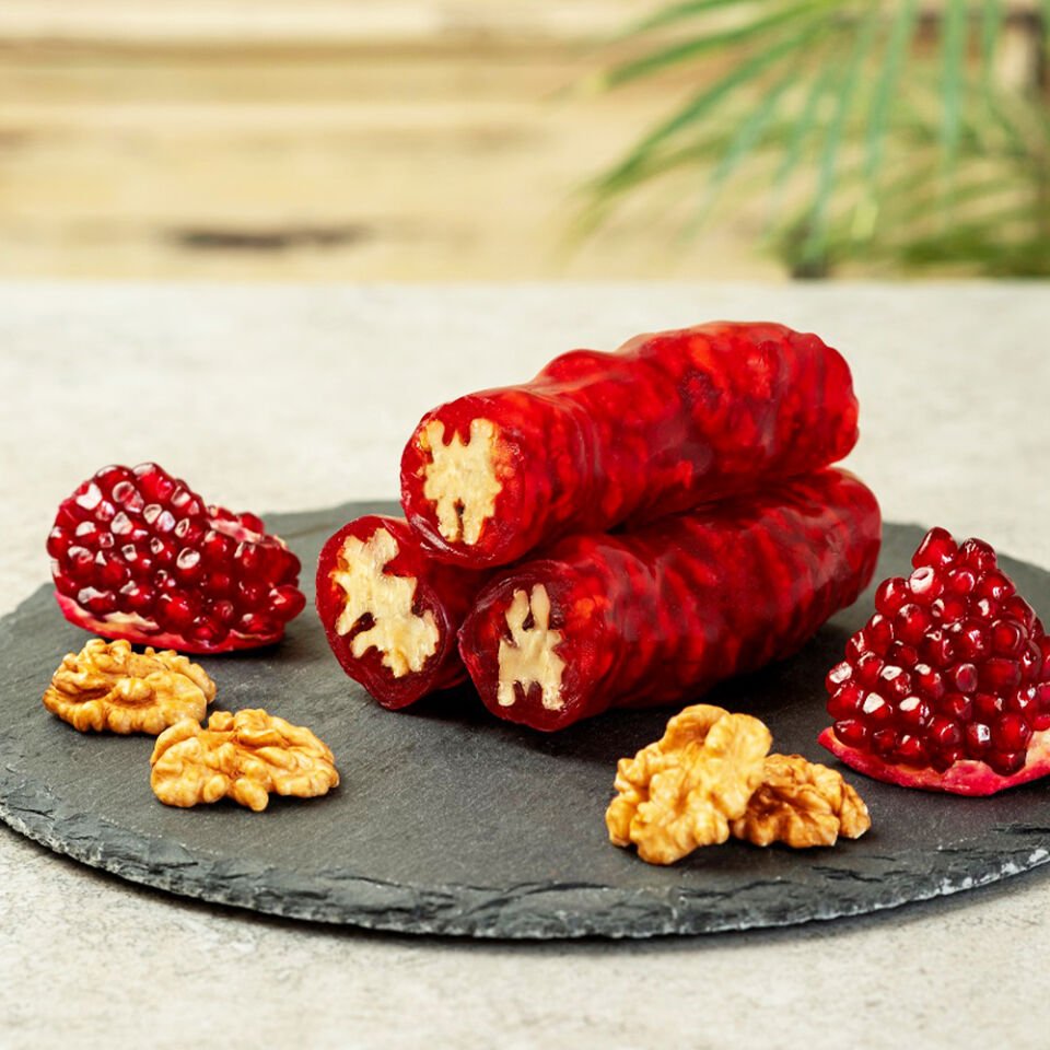 Cevizli Sucuk Ekstra Kelebek Nar Aromalı (500 gr)